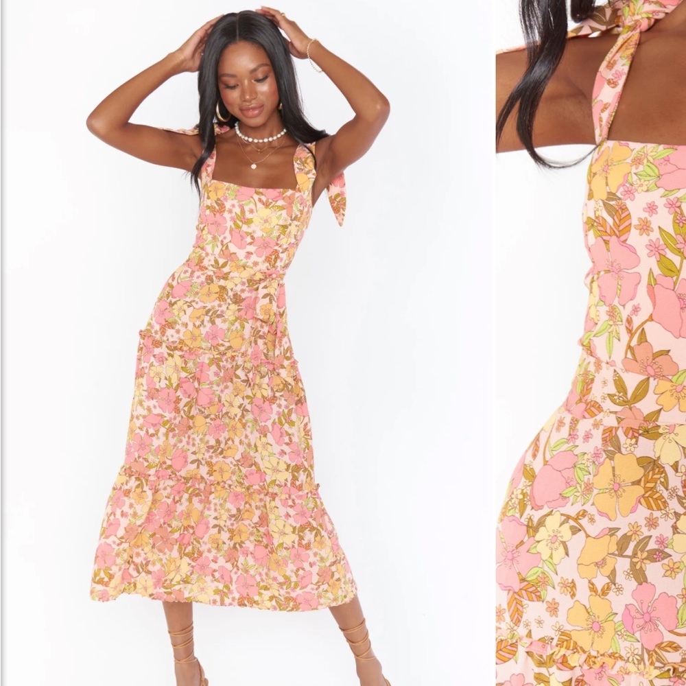 Show Me Your Mumu Toluca Midi Dress